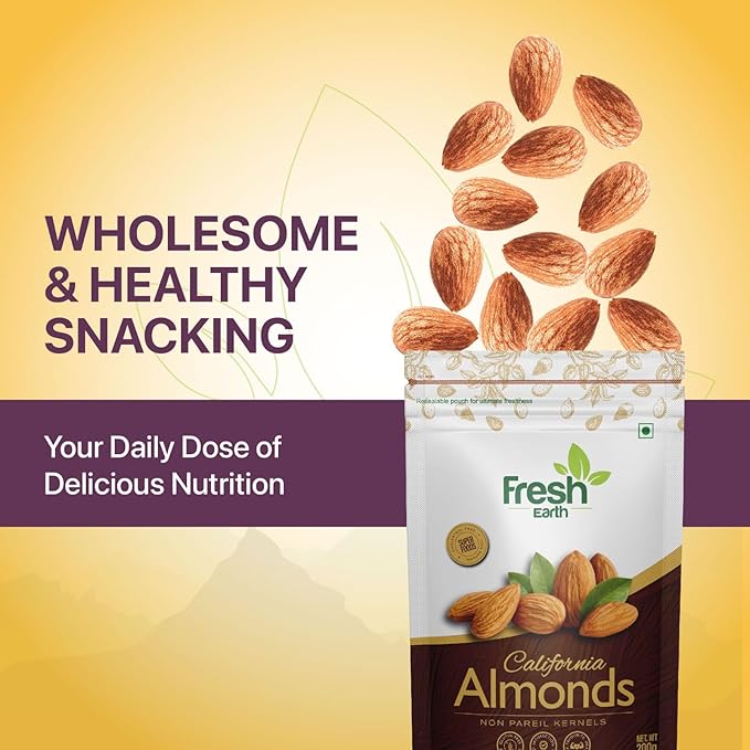 NATURAL CALIFORNIA ALMONDS (500G)