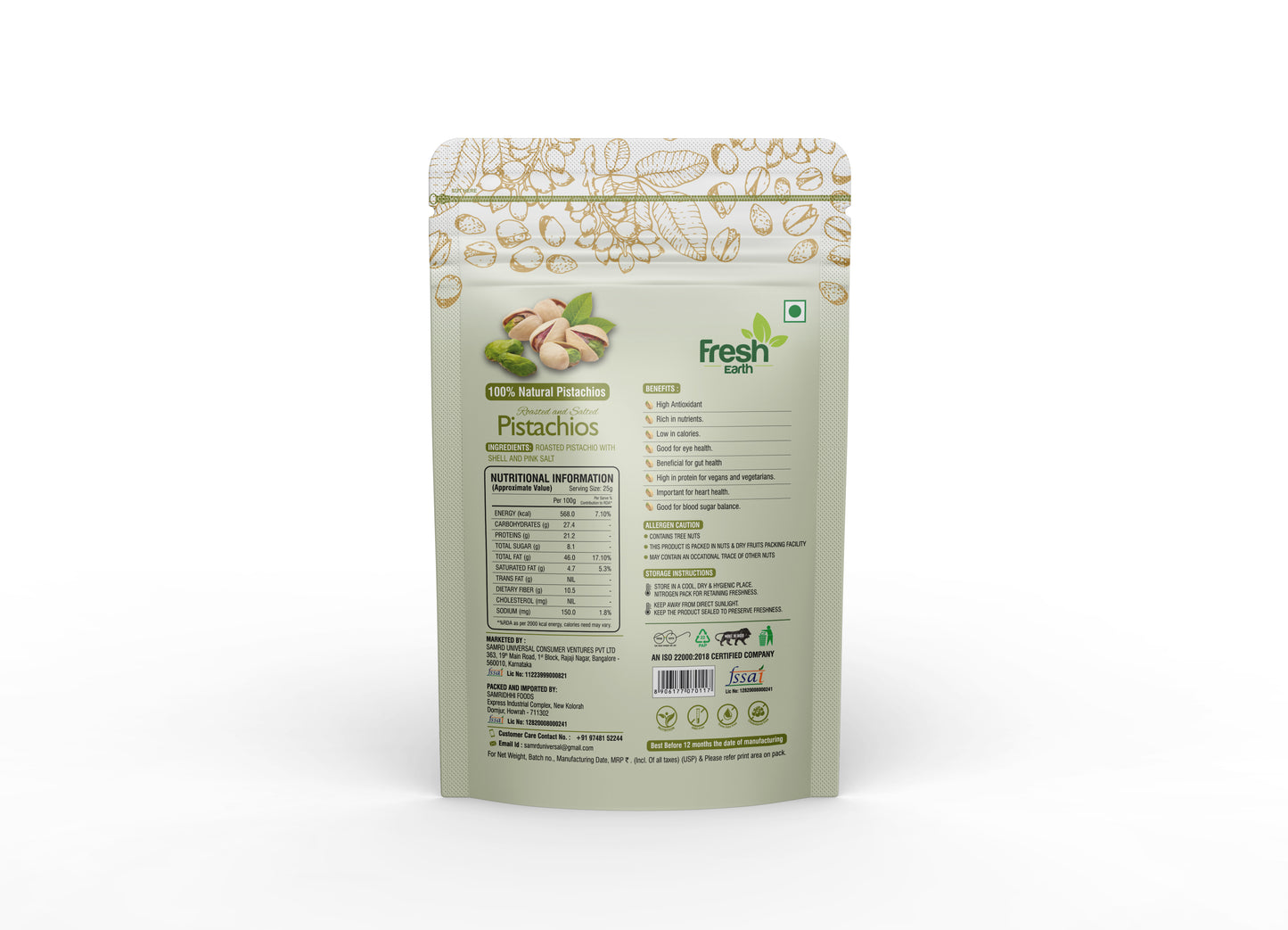 Roasted & Salted Pistachios