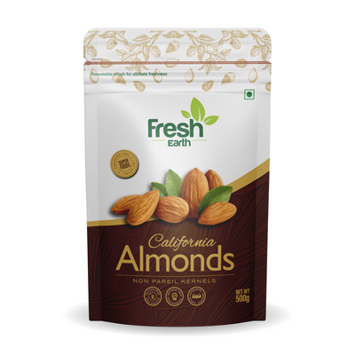 NATURAL CALIFORNIA ALMONDS (500G)