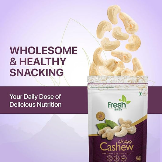 NATURAL WHOLE CASHEWS (200G)